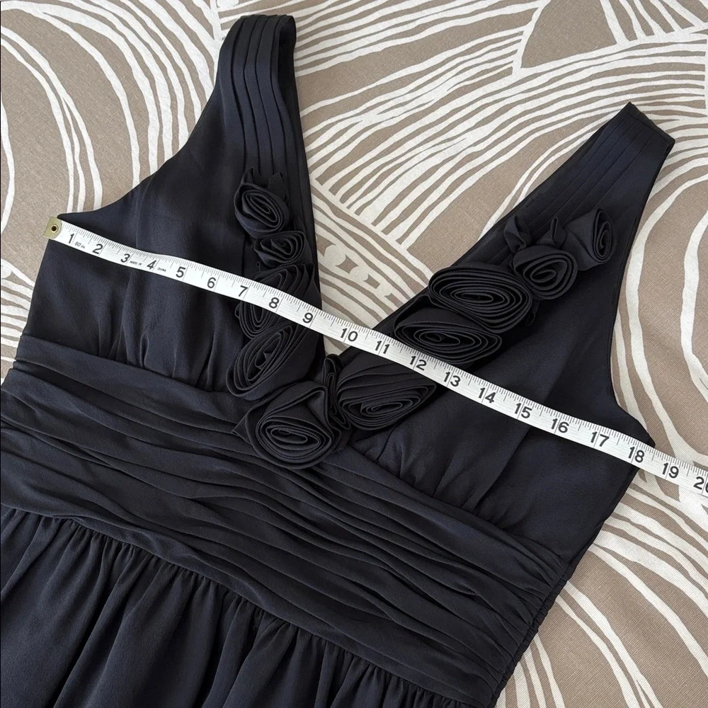 KATE SPADE black silk dressy top with side zipper - Picture 11 of 11